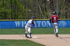 Baseball vs MIT  Wheaton College Baseball vs MIT in the  NEWMAC Championship game. - (Photo by Keith Nordstrom) : Wheaton, baseball, NEWMAC